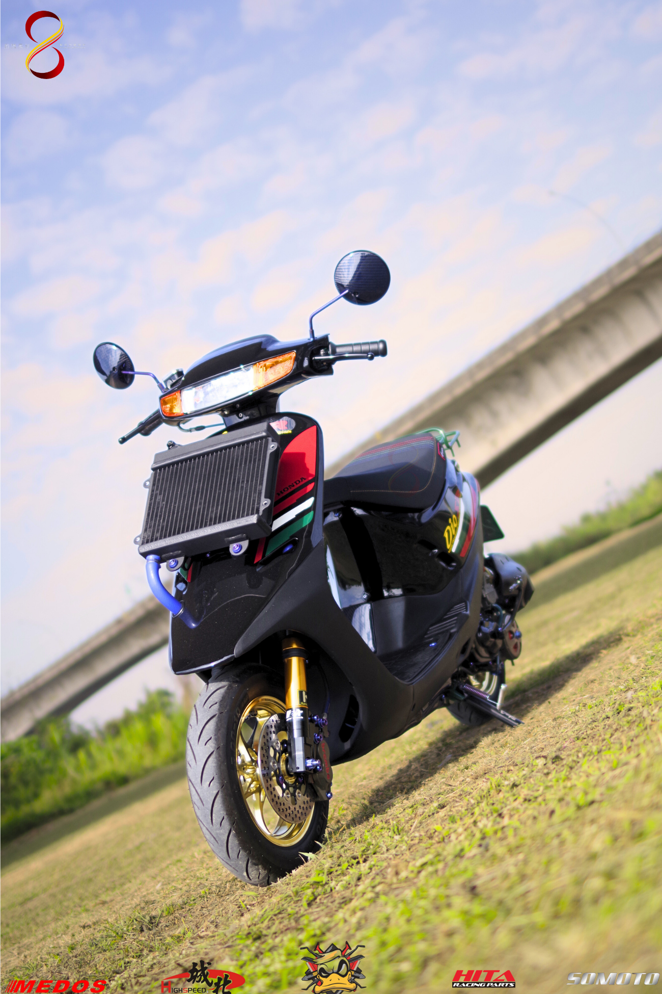 SYM DIO 興野二輪工坊改裝完成圖