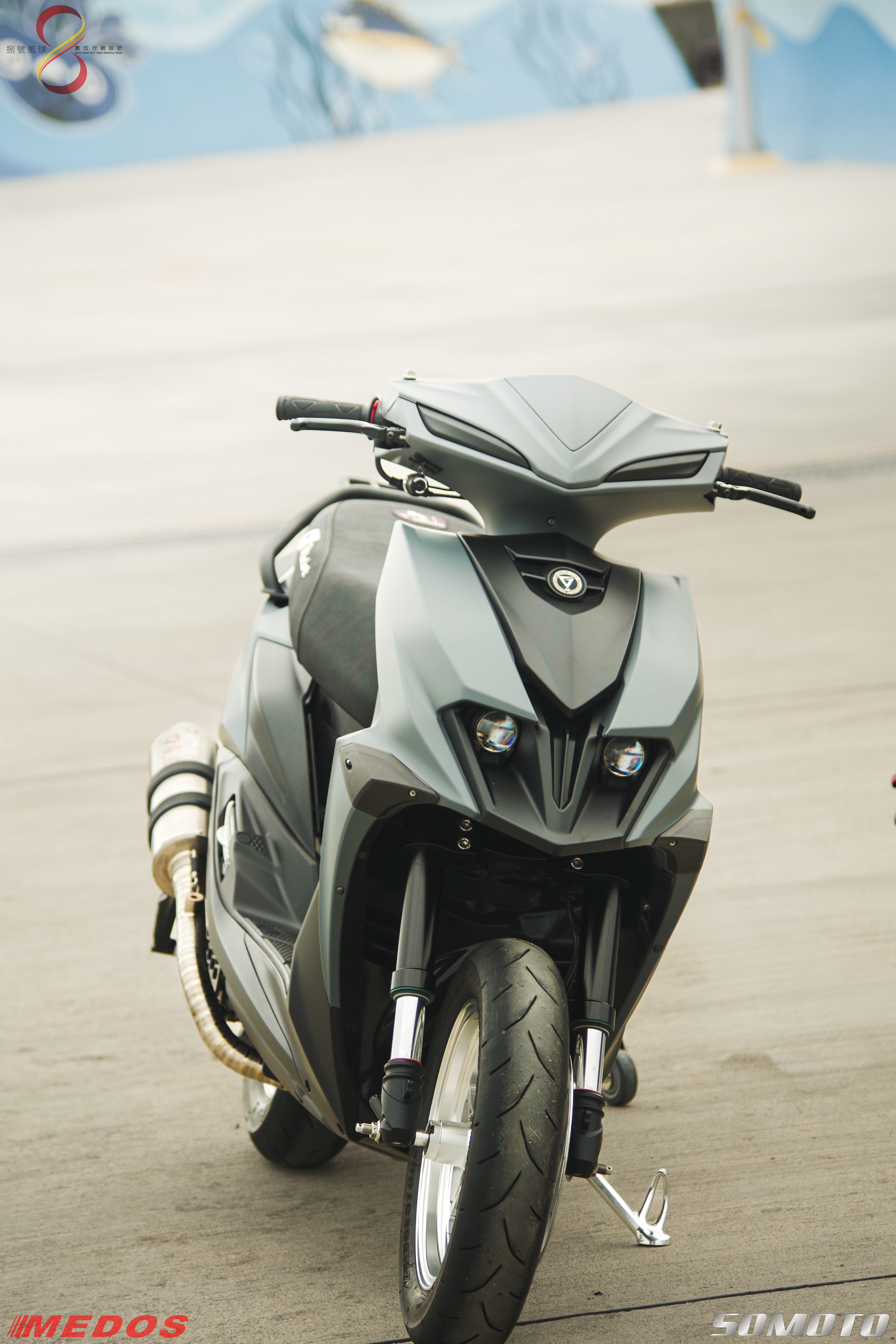 SYM JETSL 廣達車業改裝完成圖