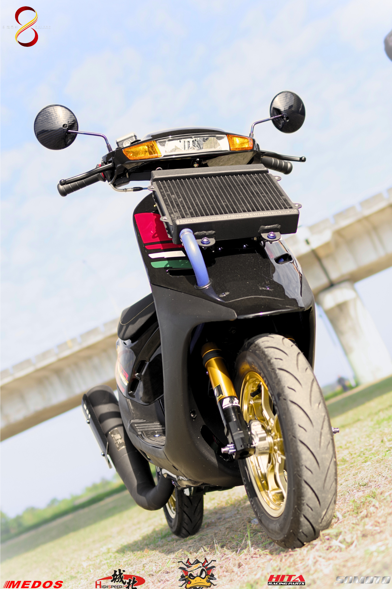 SYM DIO 興野二輪工坊改裝 - 全車照