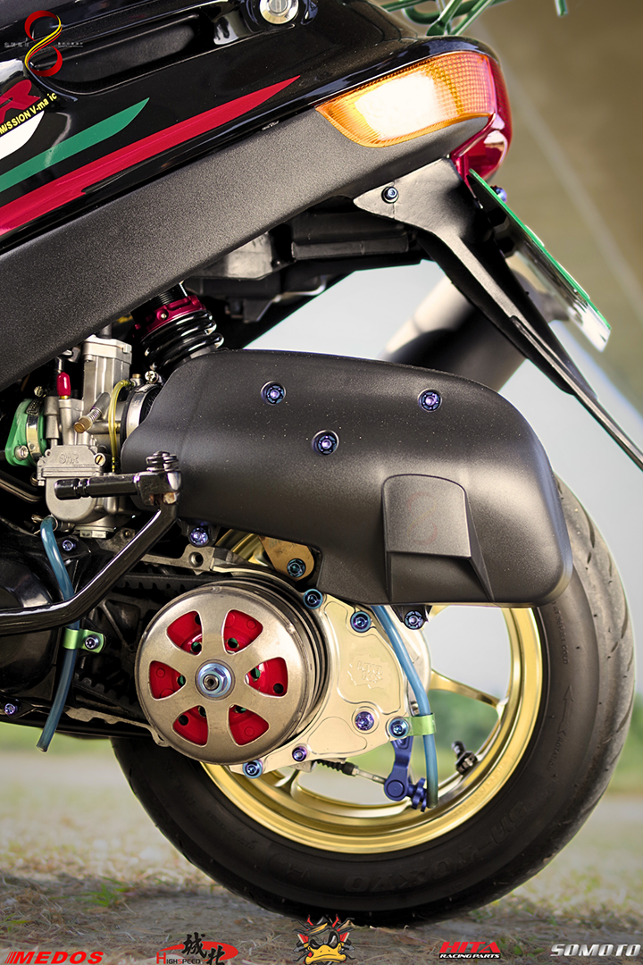 SYM DIO 興野二輪工坊改裝 - 車尾