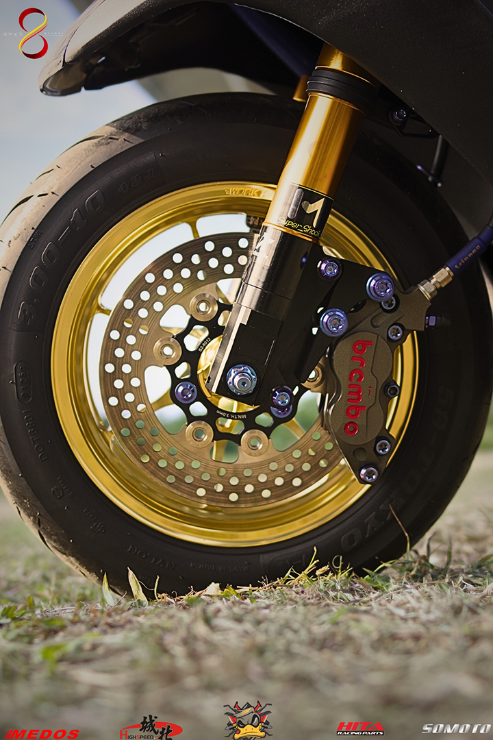 SYM DIO 興野二輪工坊改裝 - 前總