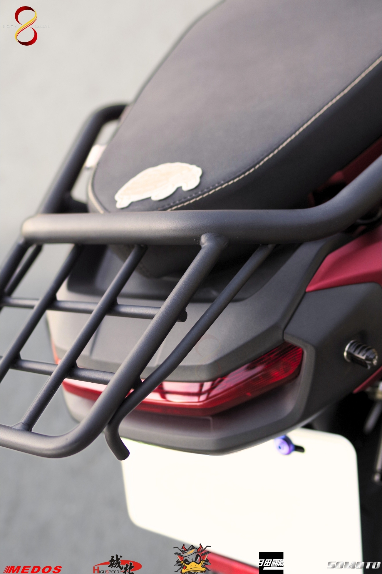 YAMAHA 水冷BWS 騰野車業改裝 - 後扶手