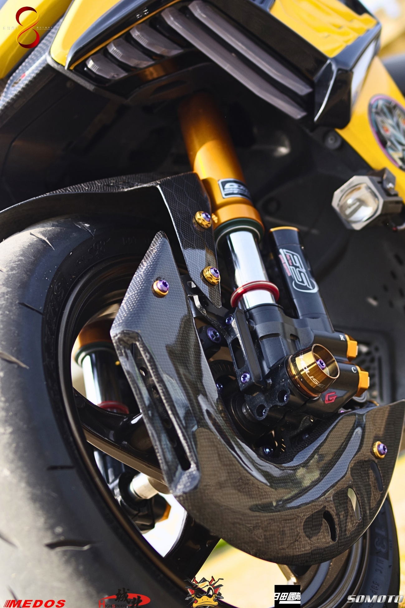 GJMS FSX 倒叉與 Frando 卡鉗