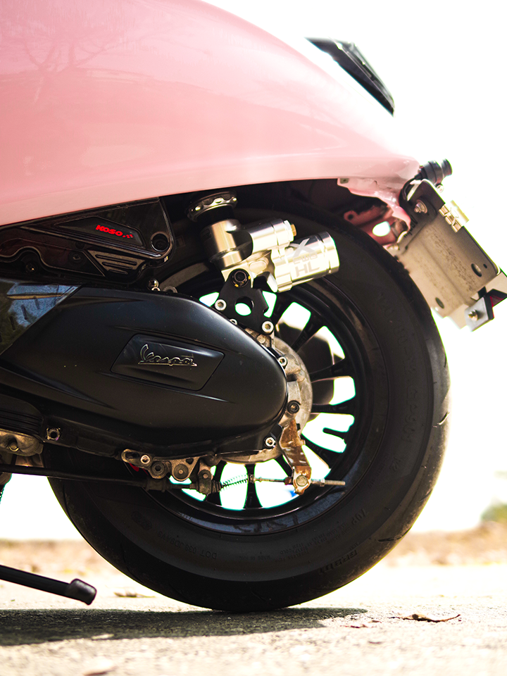 Vespa Sprint 150 Plus+ Vespa改裝 - 車尾特寫