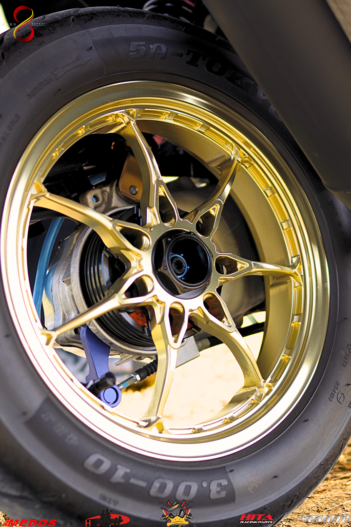 SYM DIO 興野二輪工坊改裝 - 輪框