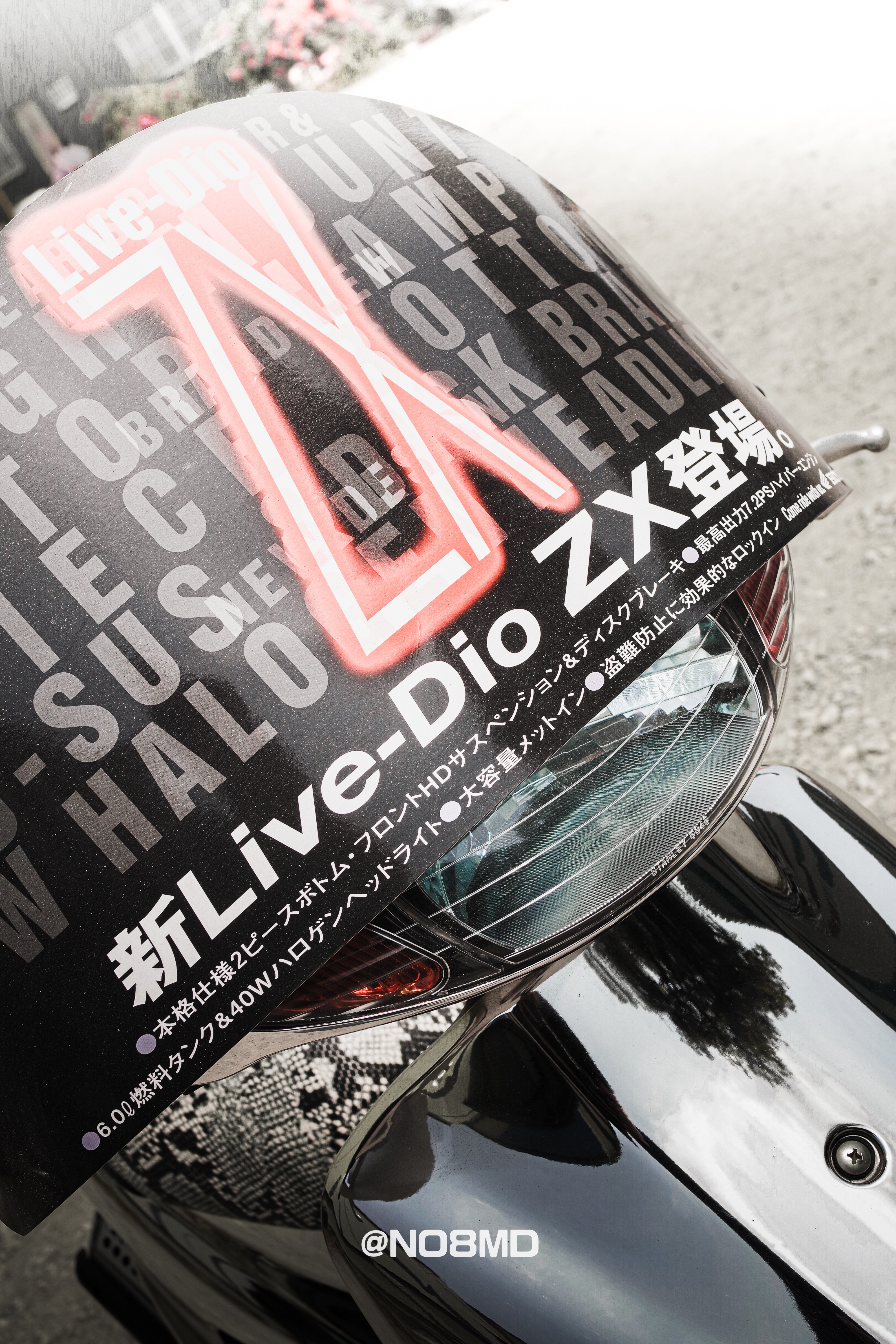 DIO ZX 經典駕駛艙視角