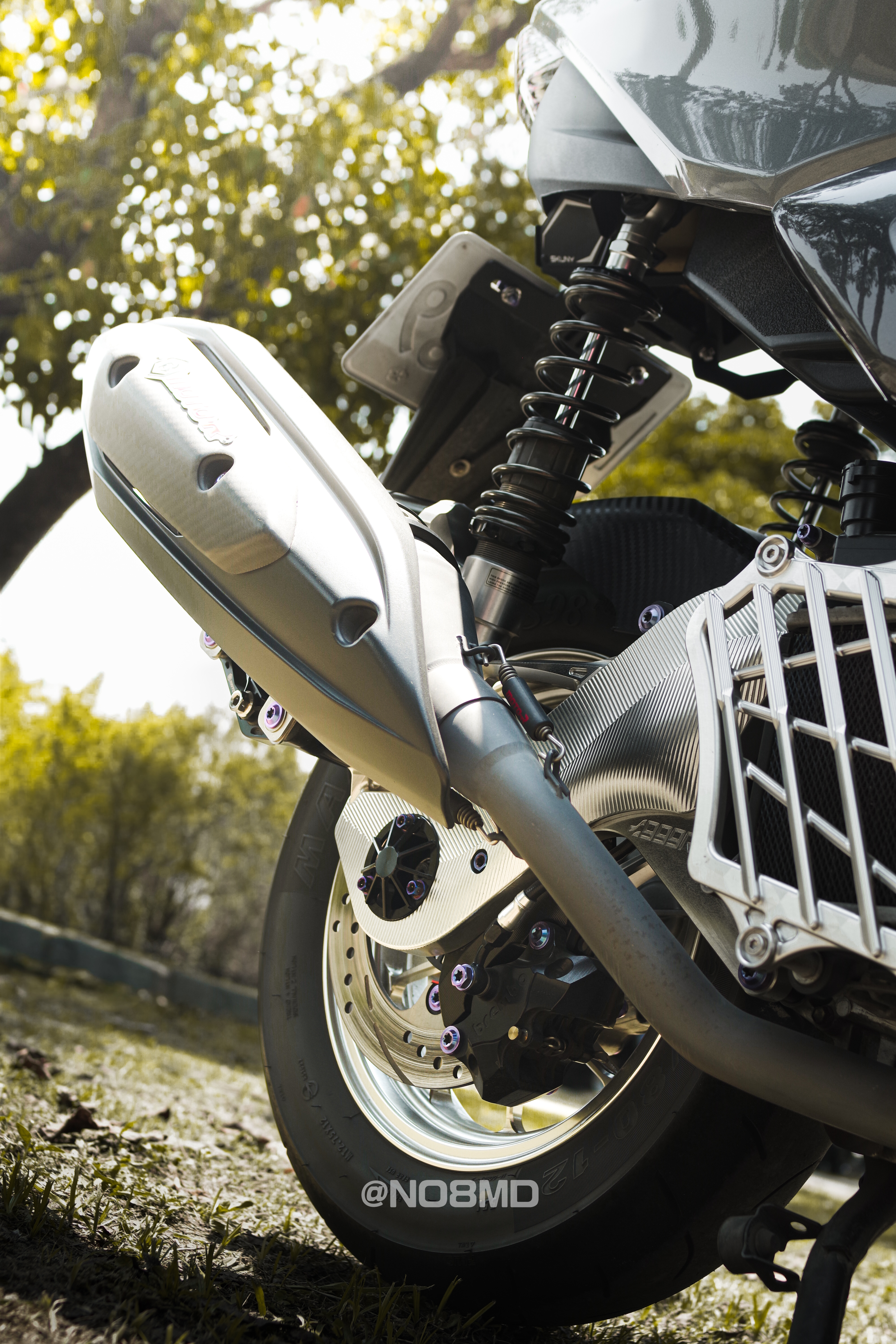 Moto-R 合格排氣管