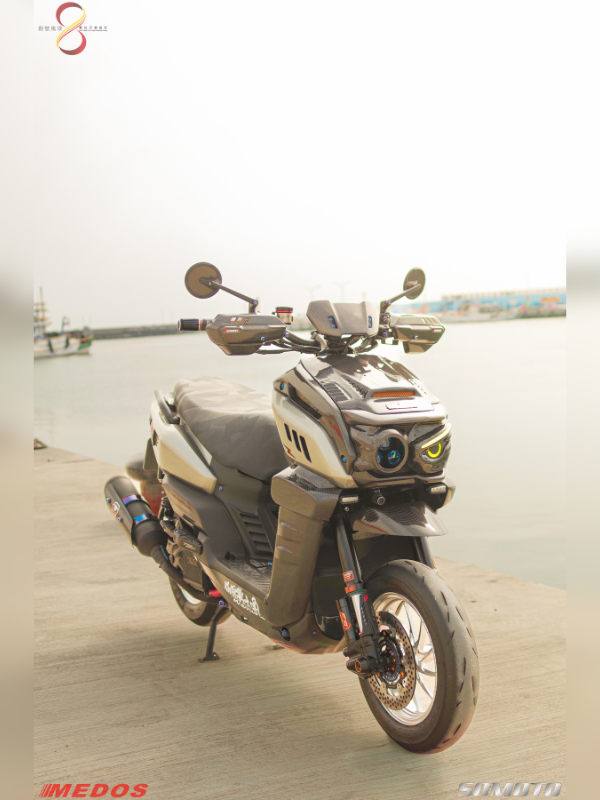 BWS 125 全車正面視角