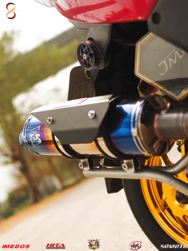 日本TSR鈦合金排氣管