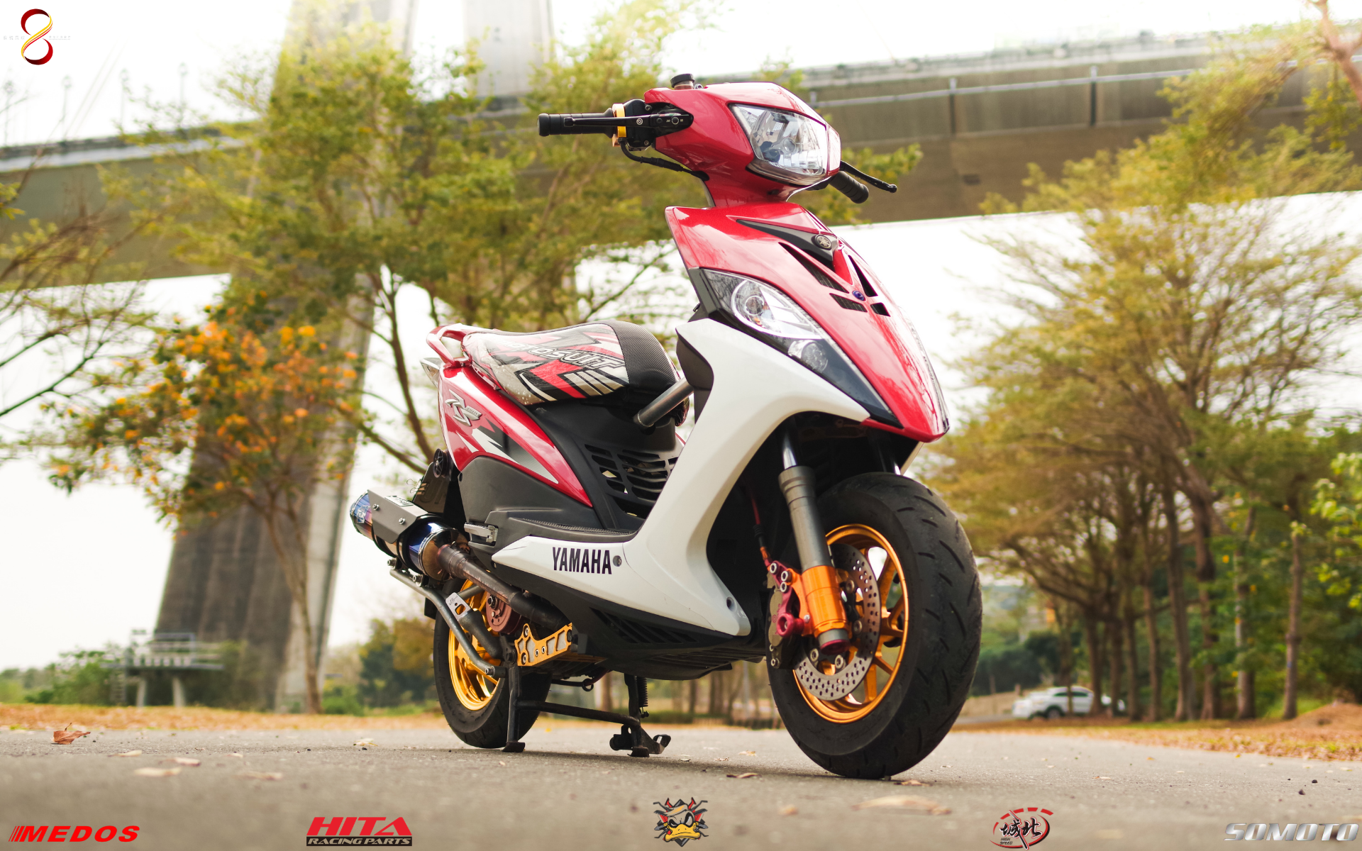 YAMAHA RSZ 66缸水冷改裝完成圖