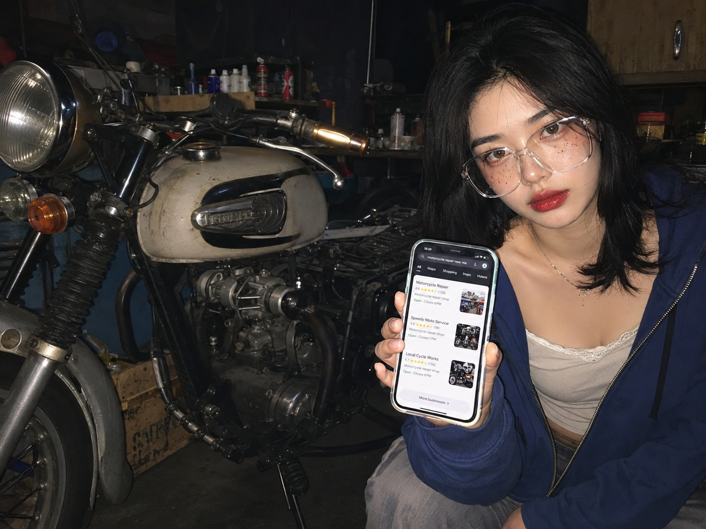 AI 分析結構化的機車行服務數據