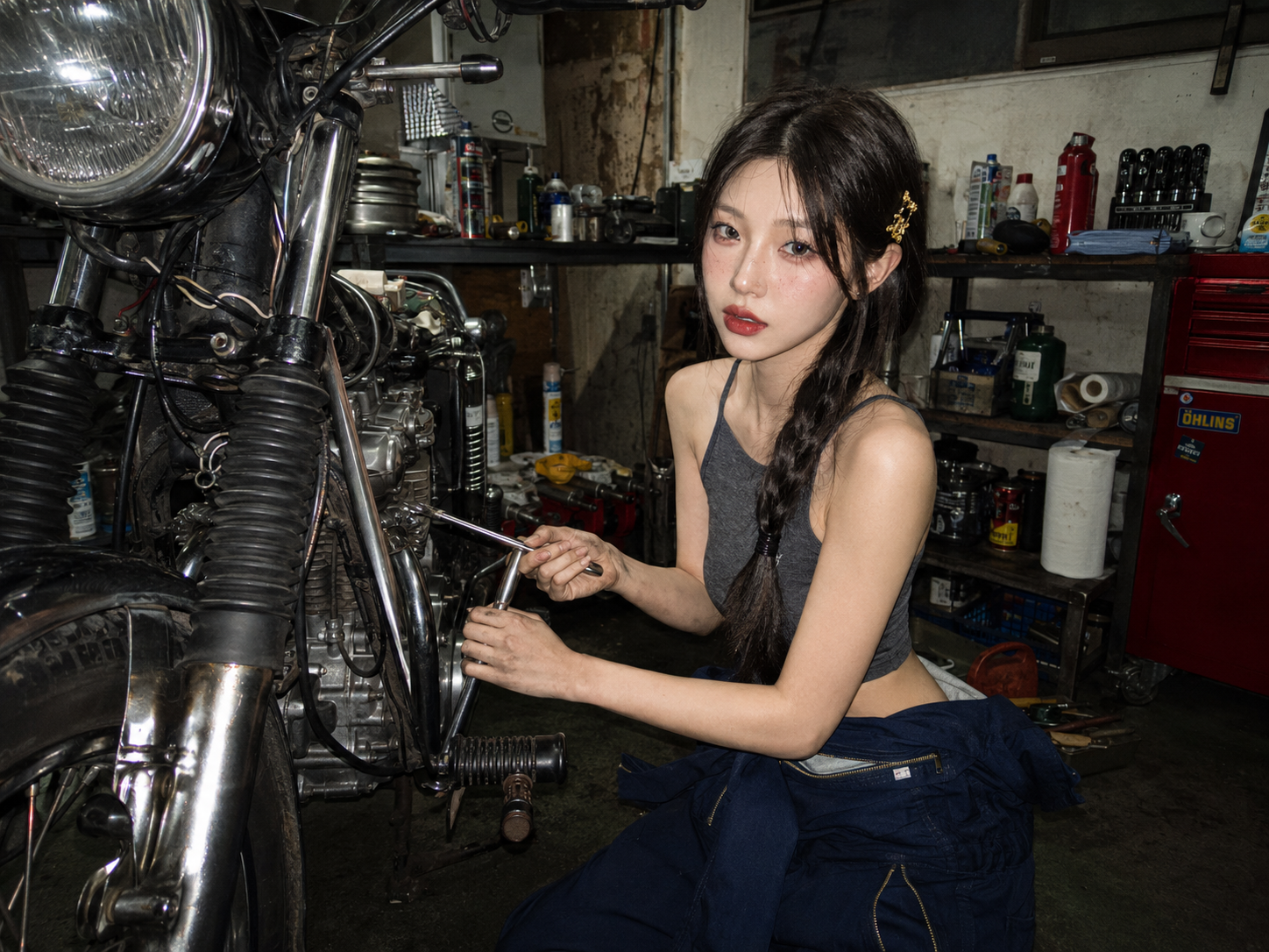 客源滿滿的成功機車行