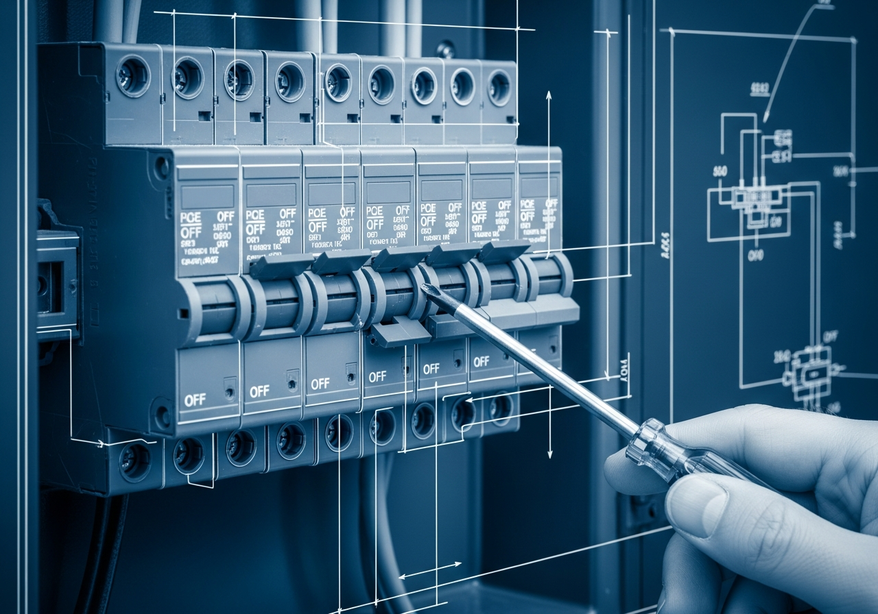 無熔絲開關細部檢查