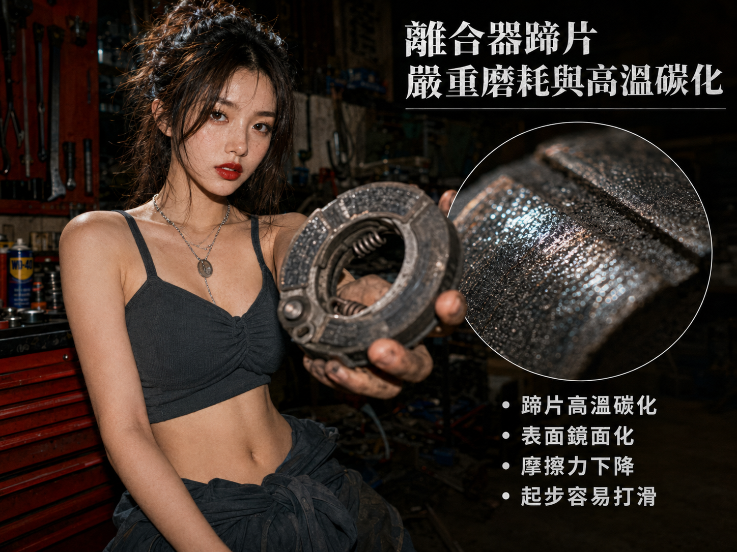 起步抖動與離合器打滑主視覺