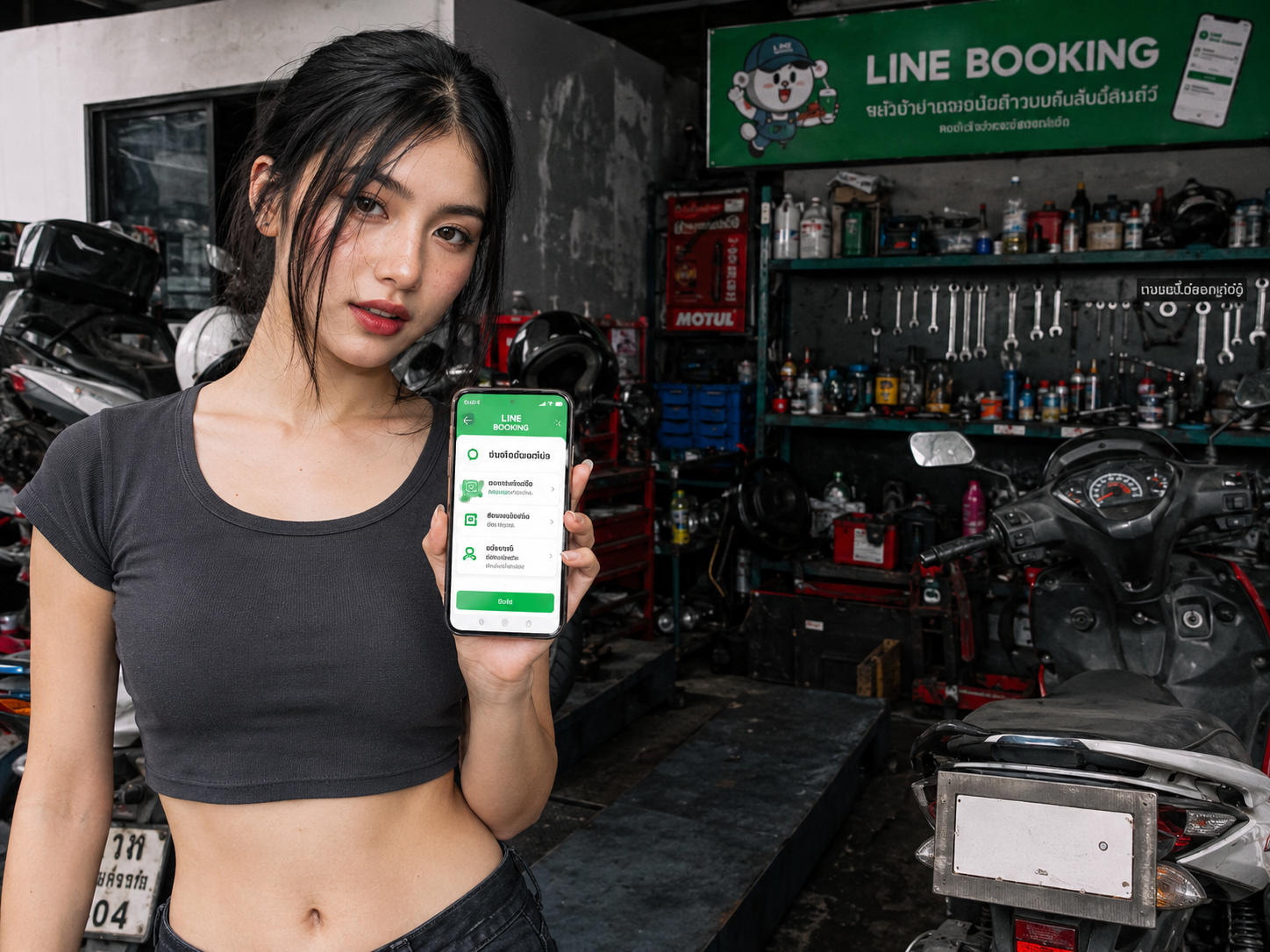 提供無壓力的 LINE 改期與取消按鈕