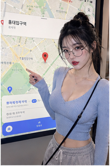車主查看機車行地圖與店家資訊