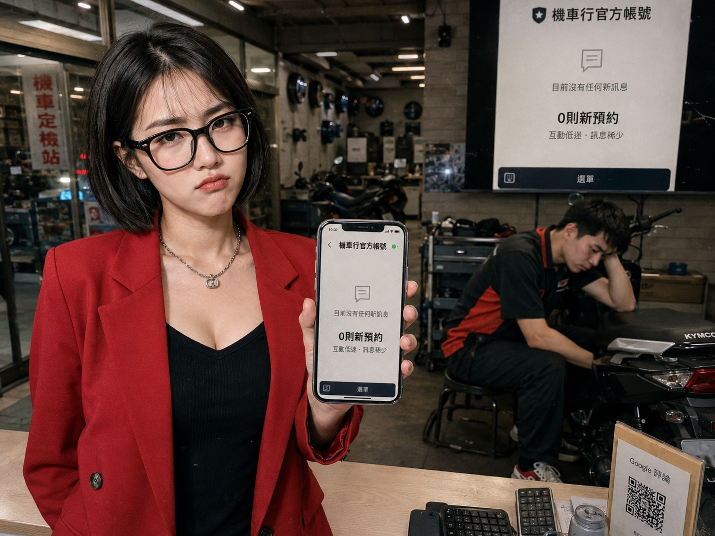 LINE 官方帳號預約保養推播系統