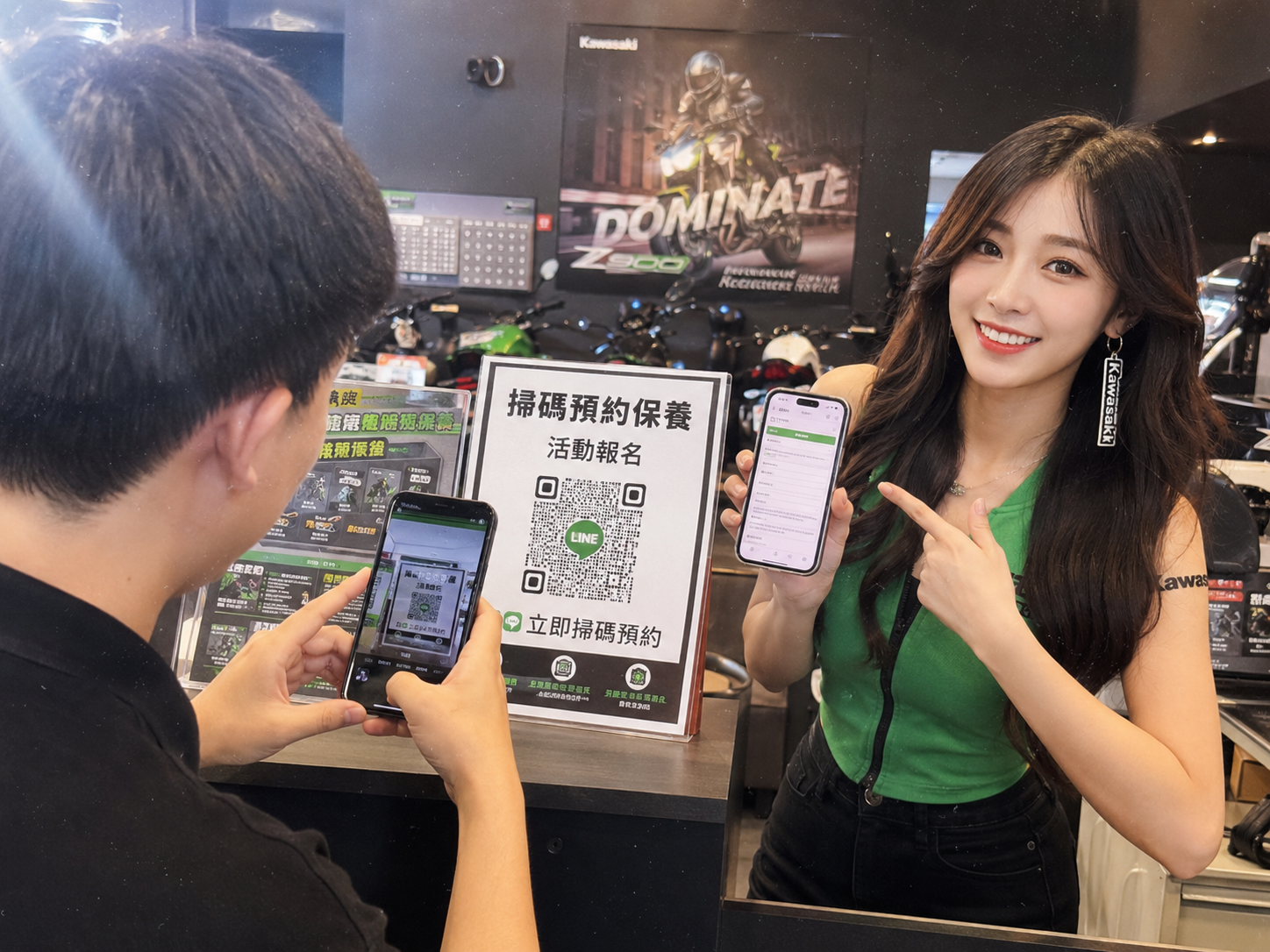 LINE 預約系統與互動介面