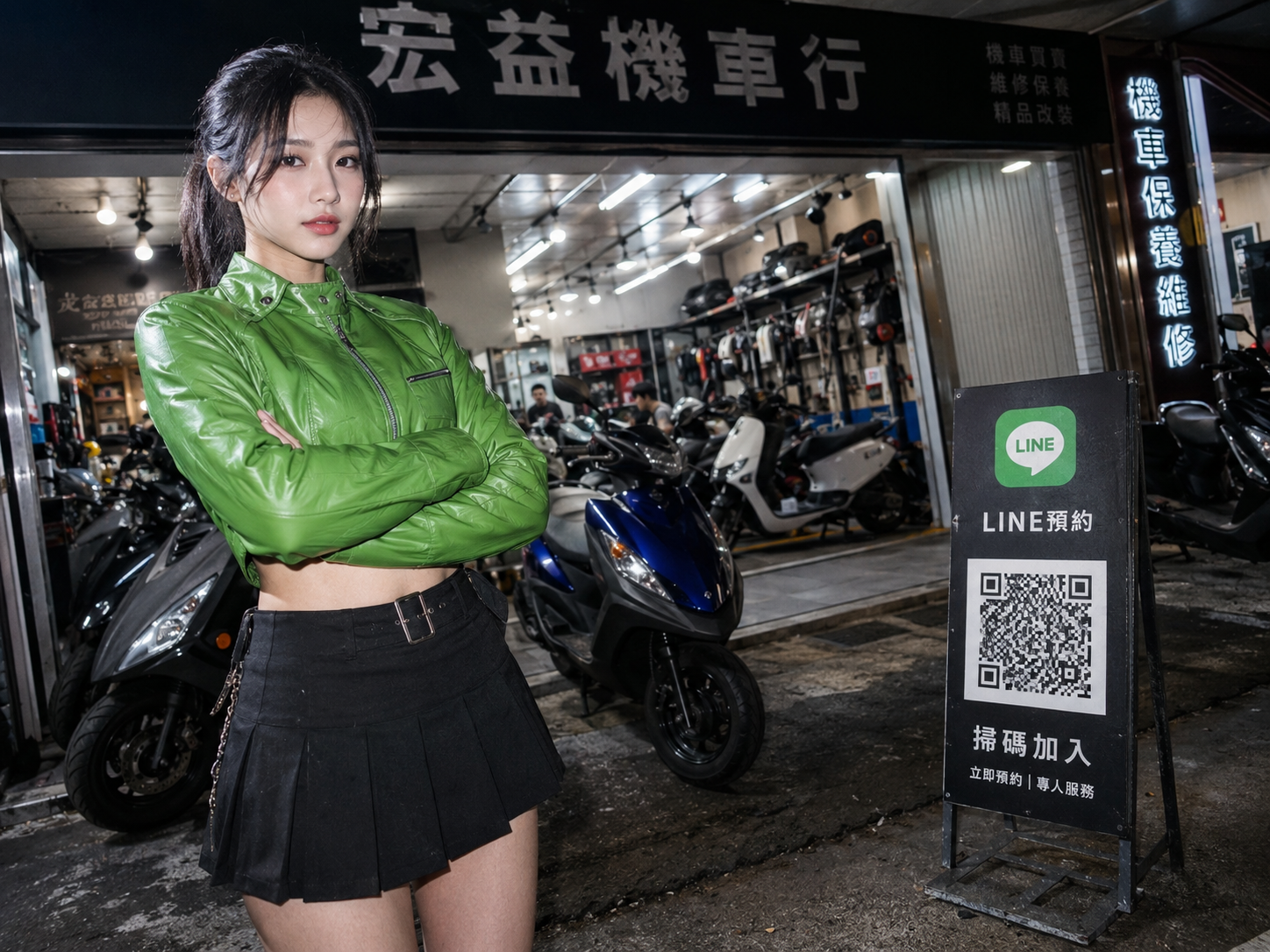 機車行數位轉型：LINE Pay 支付與現代化體驗