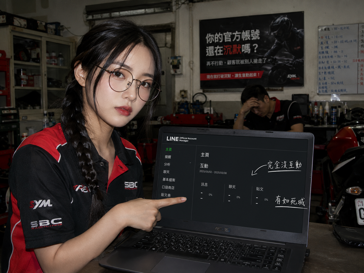 專業機車行數位轉型與夏季 LINE 行銷實戰