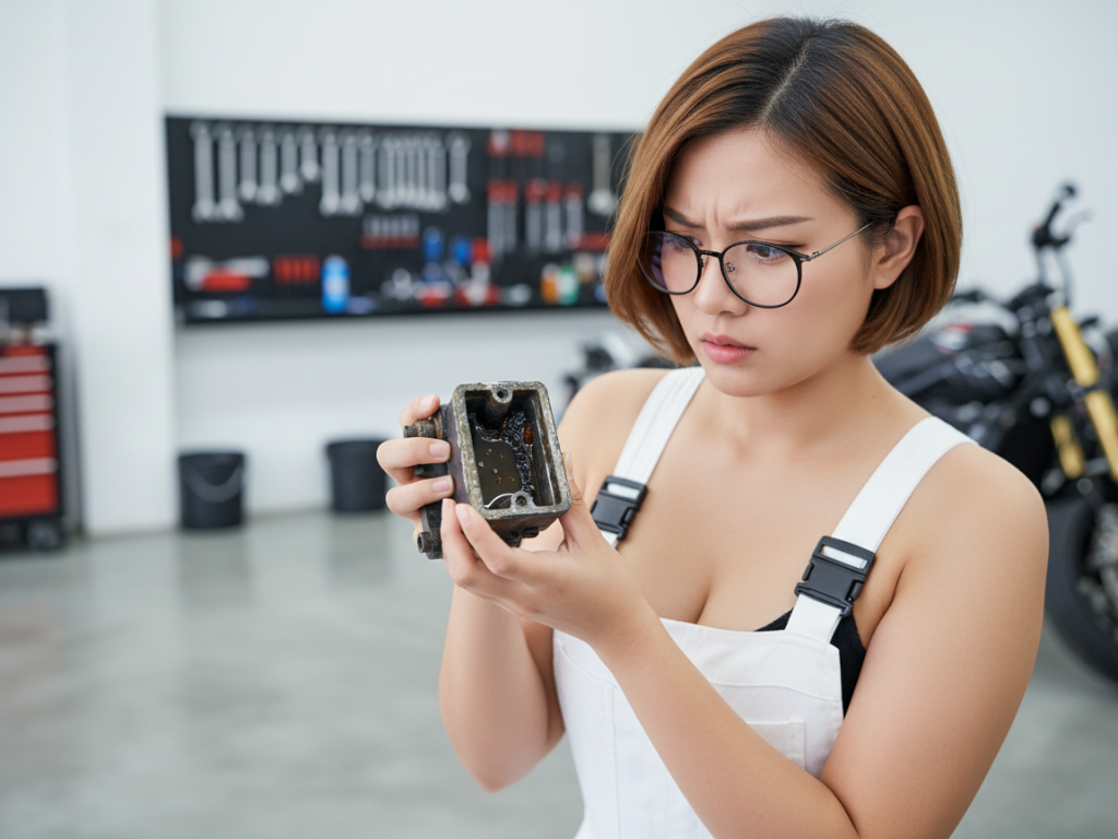 煞車油變黑與卡鉗總泵內部腐蝕