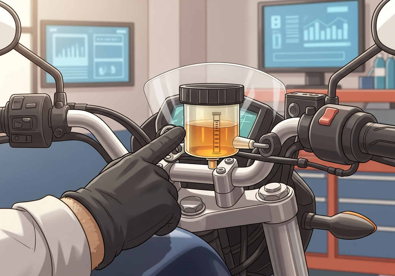 機車煞車油檢查