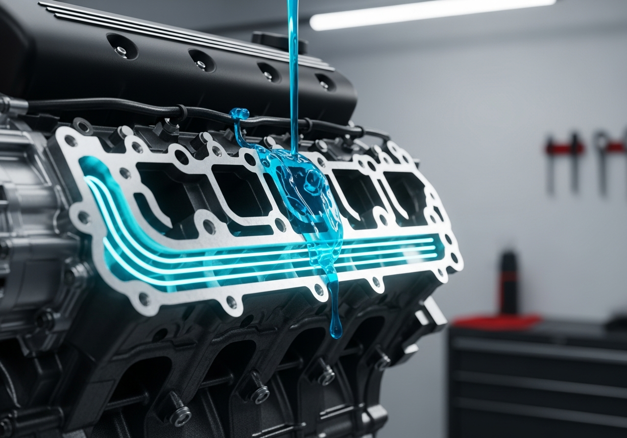 引擎保護與散熱示意圖