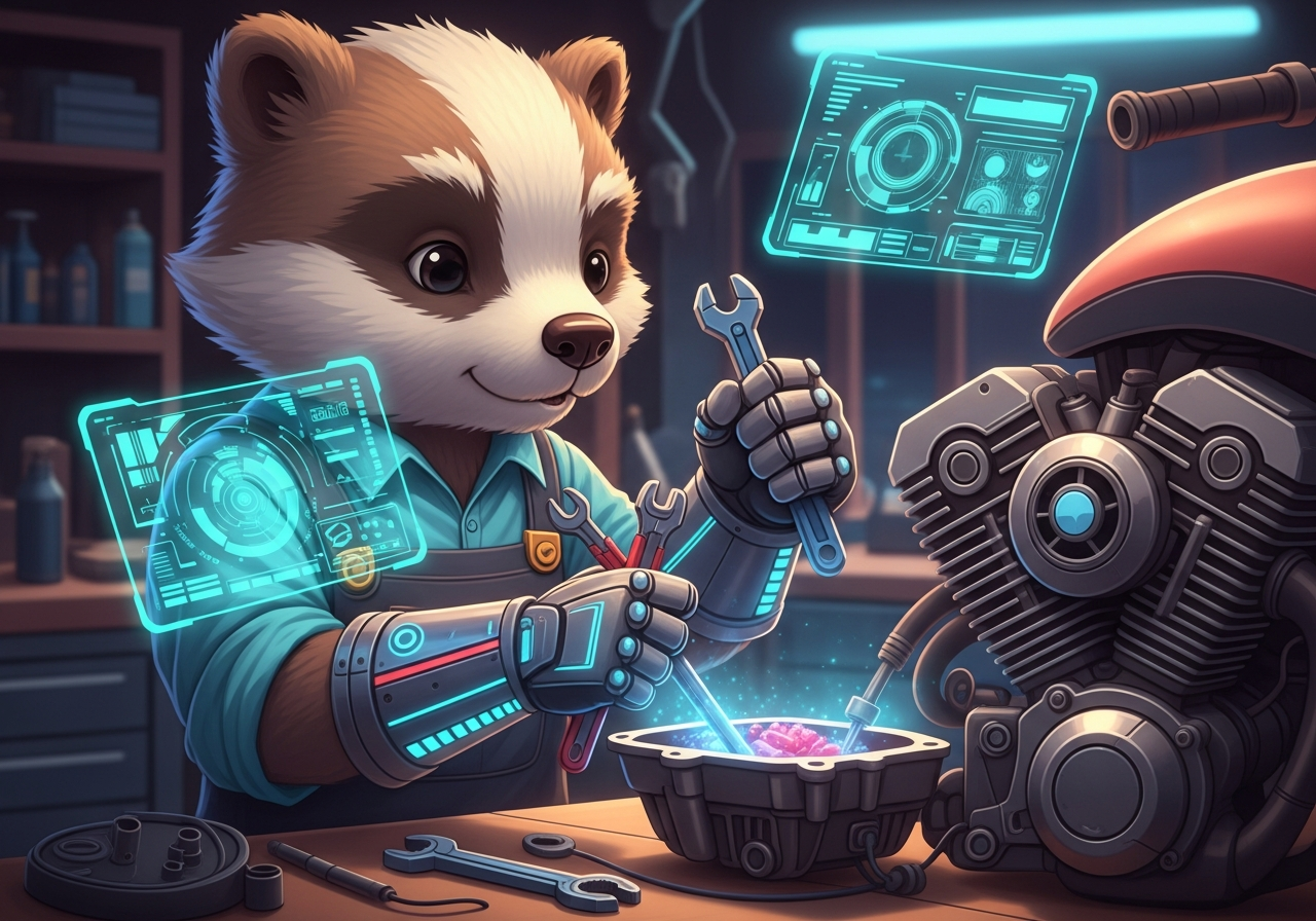 專業技師在工作室