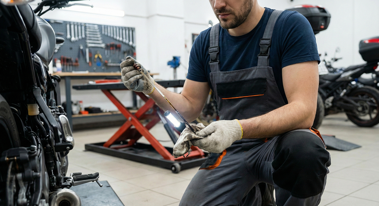 機車保養示意圖
