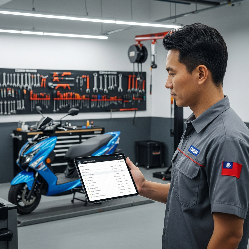 數位維修紀錄與專業機車行