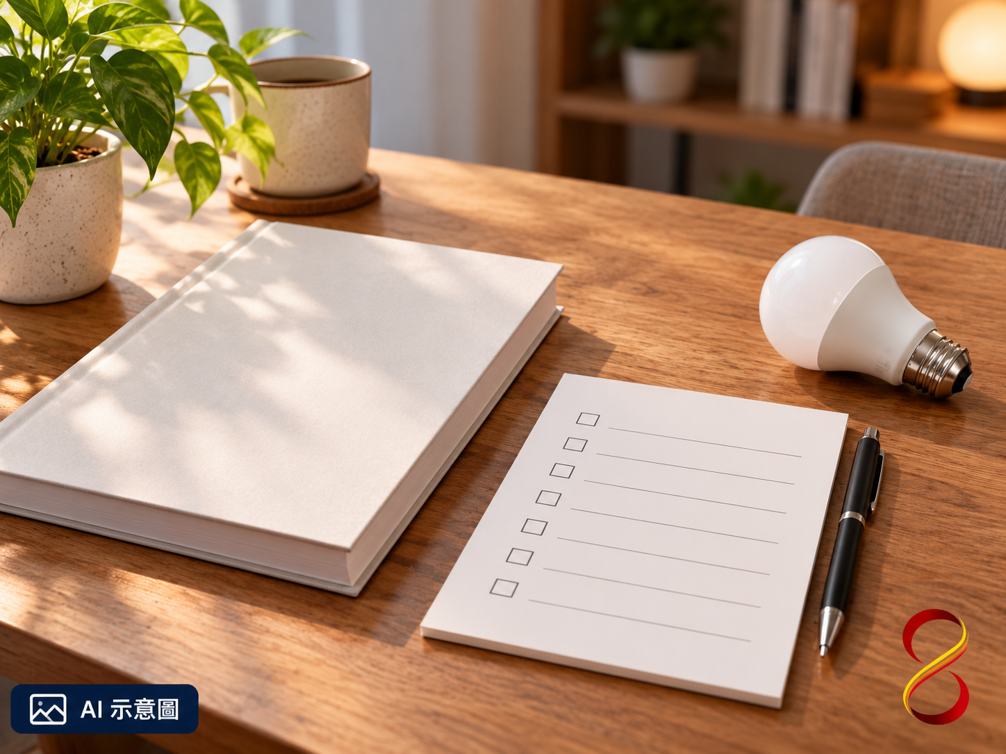AI 示意圖:保存功能設定與維修交接資料