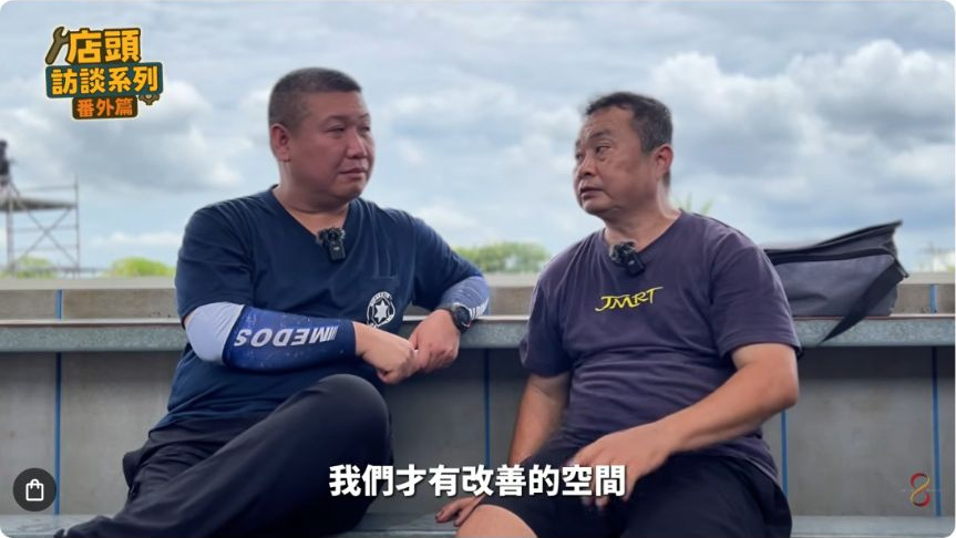 原影片約06:49實際畫面。原訪談中民哥回顧訓練安排與選手進入狀況的段落。