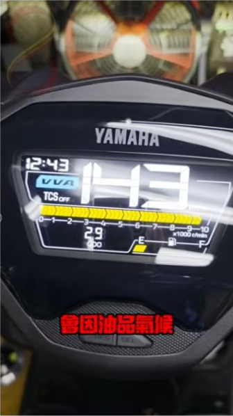 原片約00:37，儀表持續顯示當次測試過程；本文不將表速改寫成道路極速。