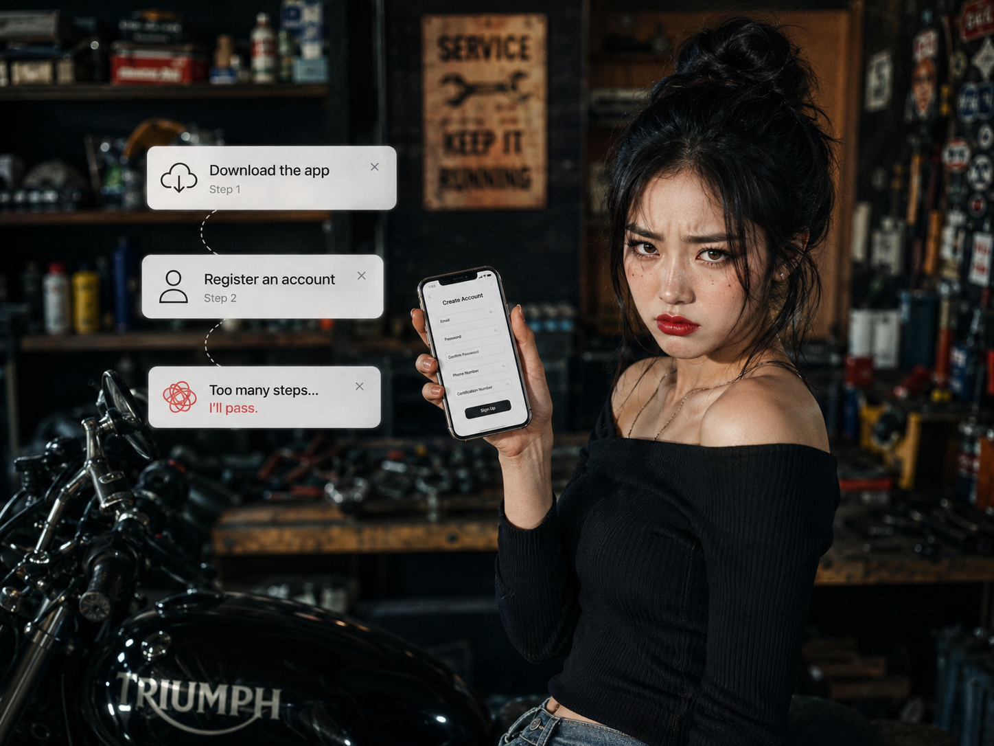 LINE 系統自動發送保養提醒訊息