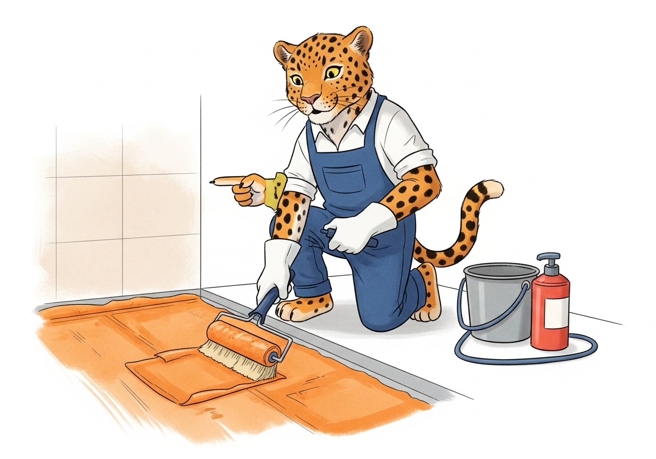 浴室防水層修復施工