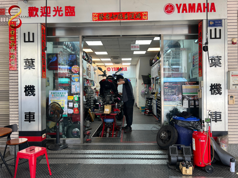 睿宏車業行店面外觀